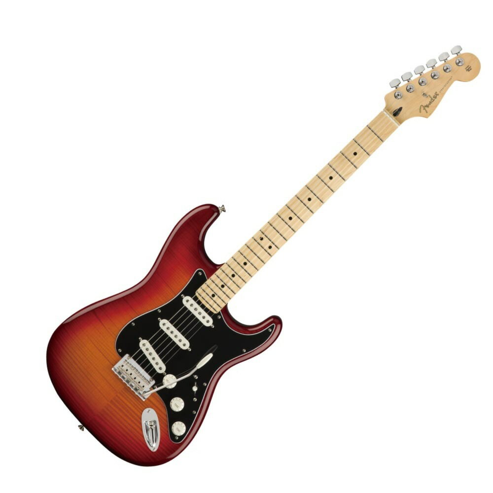 ギター, エレキギター 104 20105 P10 Fender Player Stratocaster Plus Top MN Aged Cherry Burst 