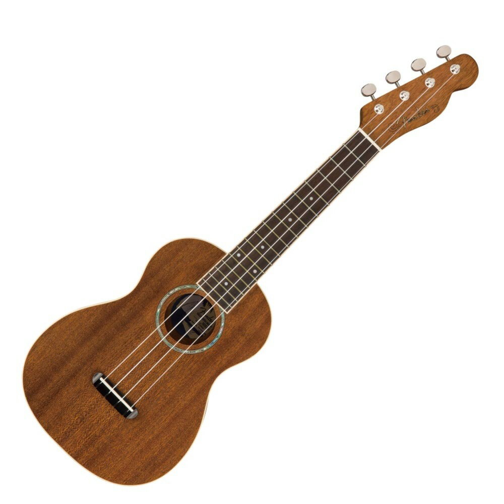 フェンダー Fender Zuma Concert Uke Natural WN コンサートウクレレ