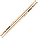 ZILDJIAN LAZLZ7A Hickory Series SUPER 7A WOOD NATURAL DRUMSTICK ドラムスティック