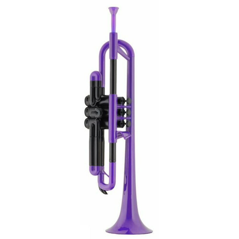 【2/15エントリーで最大P20倍】 pInstruments PTRUMPET PTRUMPET1P Purple プラスチック製トランペット