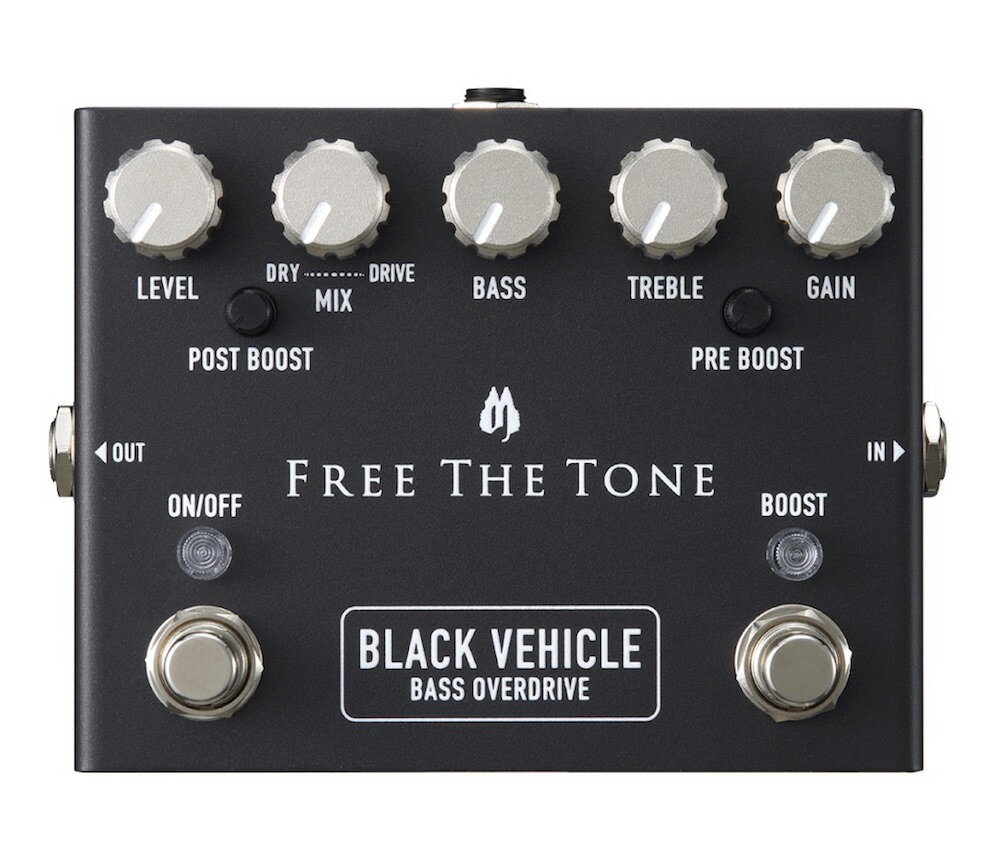 Free The Tone BV-1V BLACK VEHICLE ベース用エフェクター