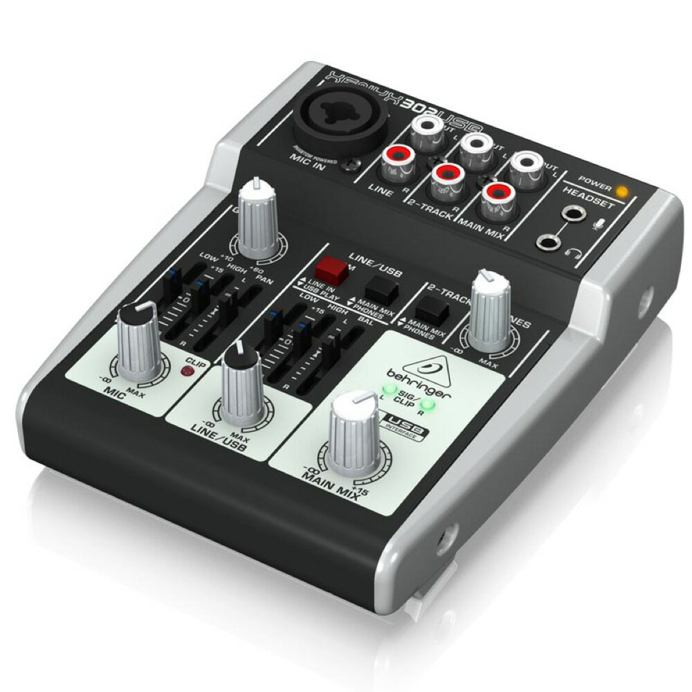 ベリンガー BEHRINGER 302USB XENYX U