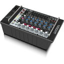 BEHRINGER PMP500MP3 EUROPOWER 8ch パワードミキサーわずか3kgのボディーに250W×2のハイパワーを搭載した8chパワードミキサー。リバーブも搭載するほか、MP3プレイヤーも内蔵しているため、手軽な音楽イベントにも対応【特長】・入力は4モノ、2ステレオの8ch構成に加え、USB入力を用意。・出力はLRスピーカー出力に加え、モニター出力を搭載。・250W（4Ω）×2の高性能パワーアンプを内蔵。・入力チャンネル個別に高品位マイクプリアンプを搭載。・全入力チャンネルに温かみのある2バンド・ブリティッシュEQを搭載。・マイク入力にリバーブを搭載(設定は一括)。・MUSIC、SPEECHにあわせ音質を調整するCONTOURスイッチ搭載・BehringerのデジタルワイヤレスULMシリーズを直接接続可能なUSB端子を搭載(Ch1-2)。・コンデンサーマイクロホンの接続用に48Vファンタム電源のON/OFFスイッチを搭載(全チャンネル一括)。・MP3プレイヤーを内蔵し、USB端子に音楽データの入ったUSBメモリーを接続すれば、音源として使用可能。【仕様】◆8chステレオパワード・ミキサー・入力：モノラル×4、AUX×1、ステレオCD×1・出力：スピーカー×1、モニター×1・入出力端子：マイク入力(XLR)×4　※+48Vファンタム電源搭載：モノラルライン入力(標準フォーンジャック)×4：AUX入力(標準フォーンジャック)×2(LR)：CD入力(RCA)×4(LR2系統)・USB：A型×2(ワイヤレスマイク入力用、MP3データ再生用)・MAIN OUT：標準フォーンジャック×2(LR)・MONITOR OUT：標準フォーンジャック×2・パワーアンプ(最大出力)：250W+250W(4Ω)・イコライザー：2バンド(80Hz/10kHz、±15dB)・電源：AC100V、50/60Hz・消費電力：90W・寸法(W×H×D)：289×108×159mm・質量：3kg・付属品：マイクスタンドアダプター(3/8インチ→5/8インチ変換ねじ付)、電源コード