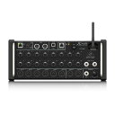 BEHRINGER XR18 X AIR デジタルミキサーiPad/Androidタブレットで設定、操作を行なう18入力12バスデジタル・ミキサー。客席など実際に音を聞く環境でミキシングできるため、制度の高い音場調整が可能【特長】・16系統のMIDAS設計のマイクプリアンプを搭載し、極めて原音に忠実な音響性能を獲得。・無線WiFiルーターを内蔵しているため、外部ルーターを別途用意する必要なく、タブレットと直接通信して制御が可能。・複数マイクのハウリング、フィルタリング、システムゲインを自動的に調節するX AIR Gain Sharing機能を搭載し、会議などの固定設備用途にも最適。・18×18chの双方向レコーディング/プレイバックが可能なUSB端子を用意。・パーソナルモニターシステムP16Mなどと柔軟な接続を行なうULTRANETポートを用意。・世界的に高い評価を獲得しているX32の内蔵FXを4基搭載し、自然な音質補正から積極的な音作りまで多彩な音声処理が可能。・全チャンネル、全バス、EQに100バンドRTA(リアルタイムアナライザー)を適用可能。・ラックマウント金具、保護バンパーを搭載し、ステージ上での設置や固定設備用途にも最適。・6系統のAUX/メインバスに6バンドPEQ、31バンドGEQを配置。・内部を40bitフローティングポイントで処理することで広大なダイナミックレンジを獲得し、負荷やレイテンシーを極限まで抑えた安定動作を実現。・外部MIDI機器との連携を行なうMIDI入出力端子のほか、PC接続用のイーサネット端子を装備。