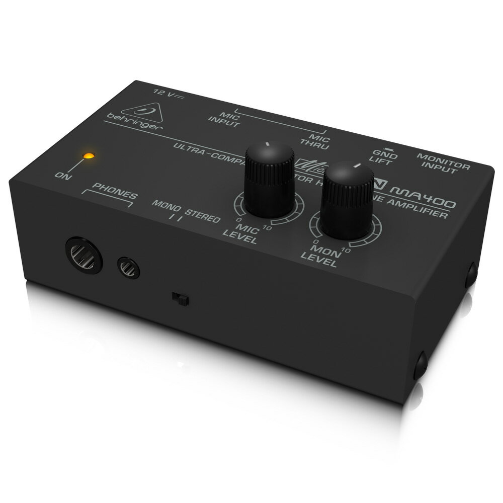 ベリンガー BEHRINGER MA400 MICROMON ヘッドホンアンプ