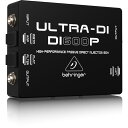 BEHRINGER DI600P ULTRA-DI ダイレクトボックス手のひらサイズのコンパクトなパッシブDIボックス【特長】・コンパクトながら堅牢なメタルシャーシを採用したパッシブダイレクトボックス。・楽器とミキサーやパワーアンプ間に使用することでインピーダンス、信号レベルを最適化。・Behringer OT-2トランスを採用し、極めてフラットな周波数特性を獲得。・最大3000Wのスピーカー出力に対応。・グラウンドループを防ぐグラウンドリフトスイッチを搭載。・ステージ上のアンプなどへの接続用にThru/Out端子を用意。【仕様】◆パッシブダイレクトボックスチャンネル数：1入力端子：標準フォーンジャック(2P)×1、アンバランス出力端子：XLR×1、バランス、標準フォーンジャック(2P)×1、アンバランス周波数特性：40Hz(－3dB)〜20kHzTHD+N：0.003％(1kHz、+4dBu)フィルタースイッチ：7.5kHz(－3dB)、ローパスフィルターInst/Ampスイッチ：30dBパッド寸法(W×H×D)：128×35×95mm質量：300g