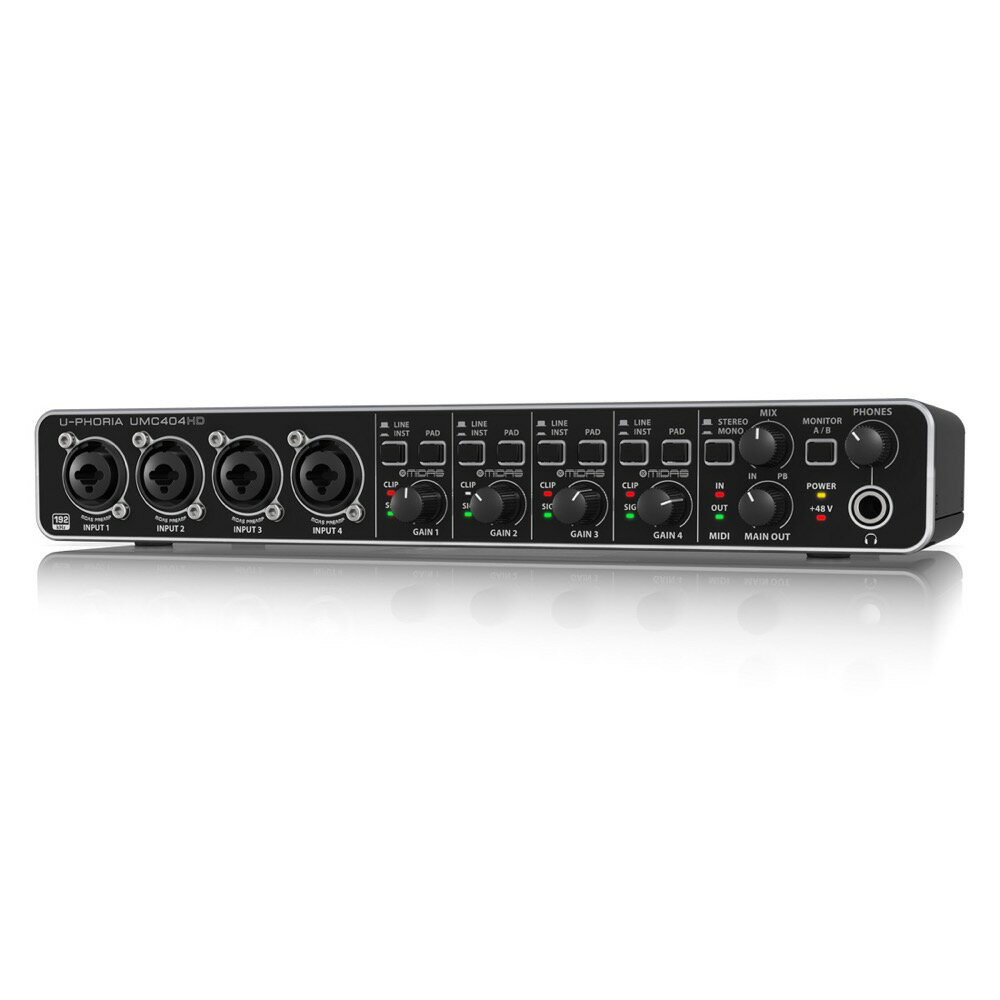 ベリンガー BEHRINGER UMC404HD U-PHO