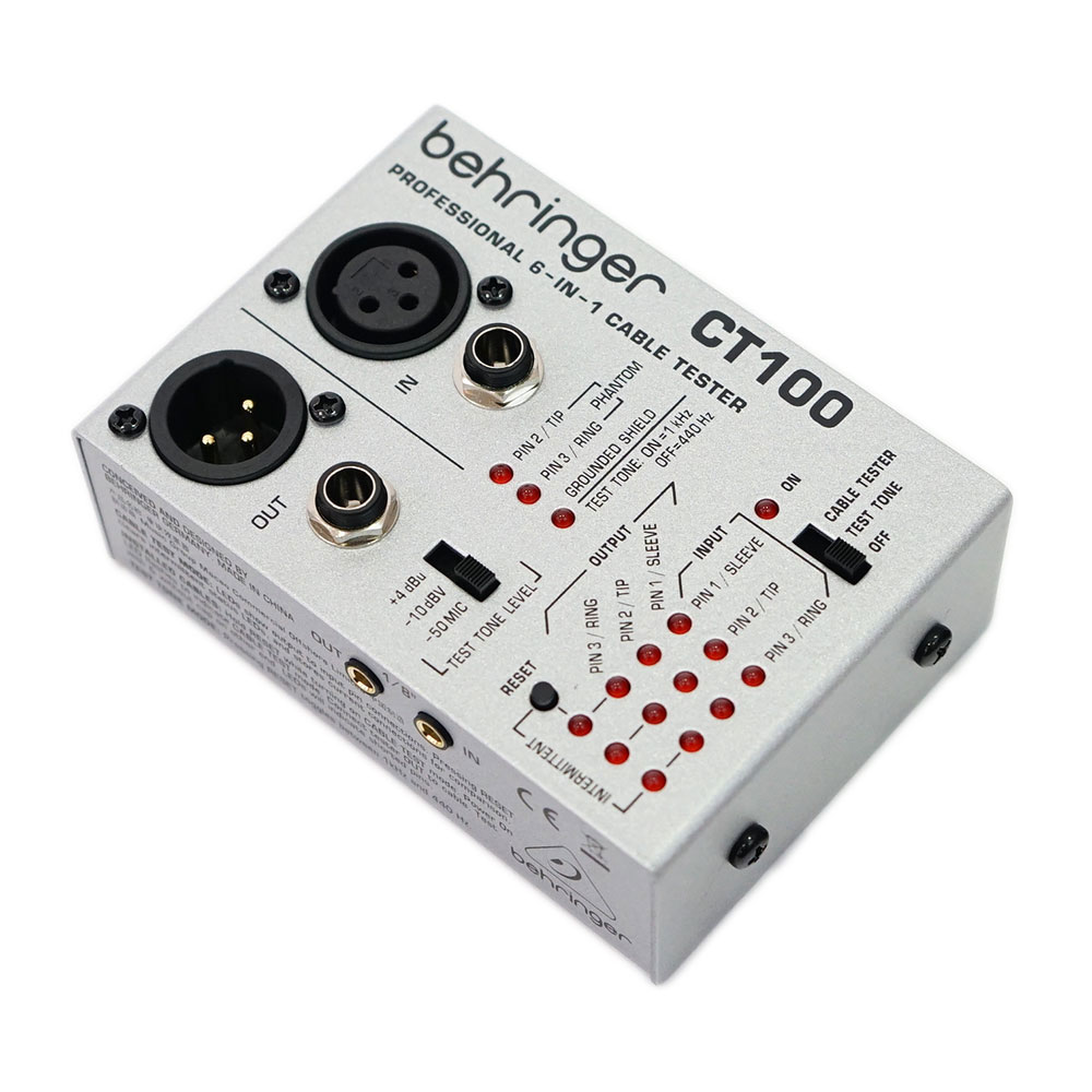 ベリンガー BEHRINGER CT100 ケーブルテスター