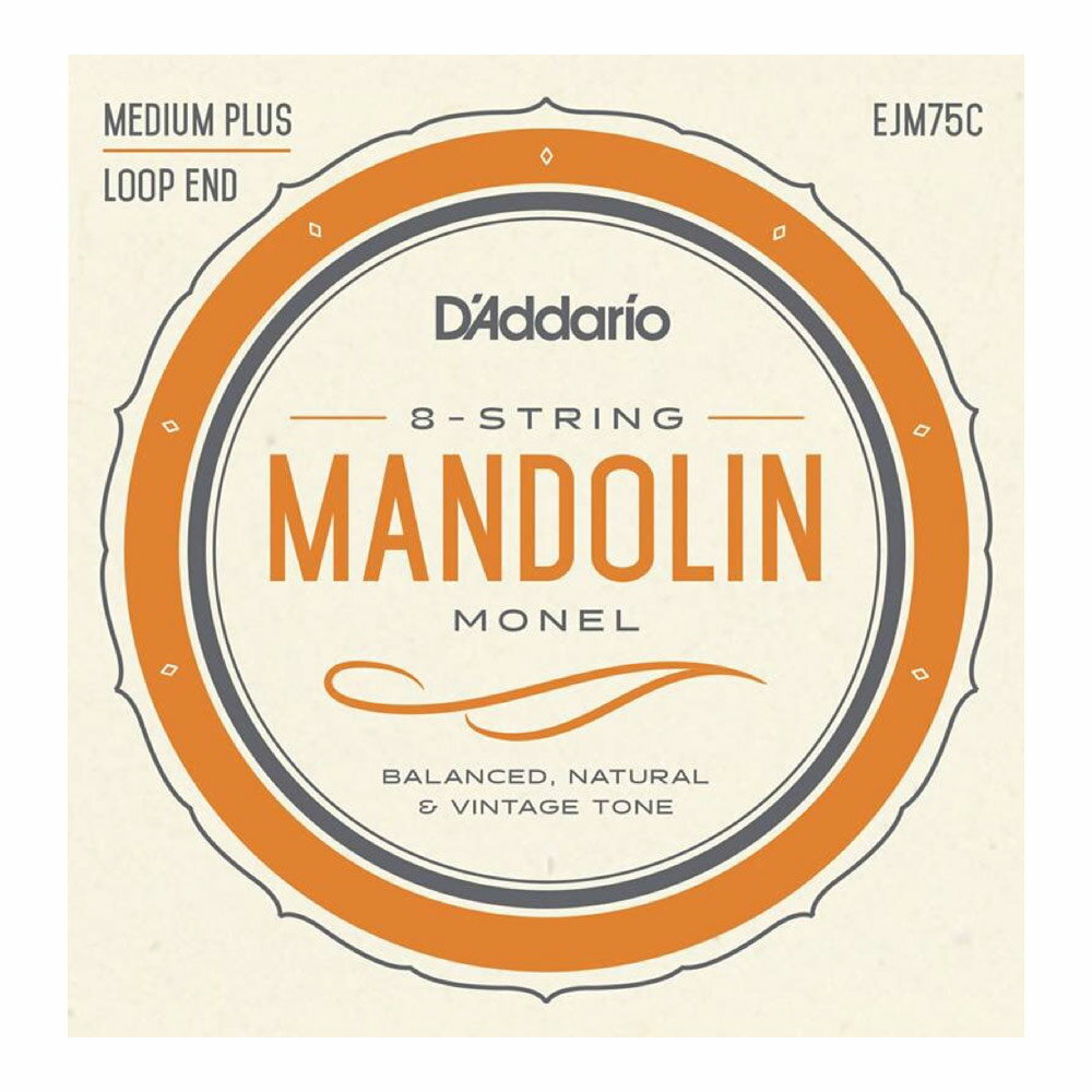 ダダリオ D'Addario EJM75C Mandolin strings Medium Plus マンドリン弦