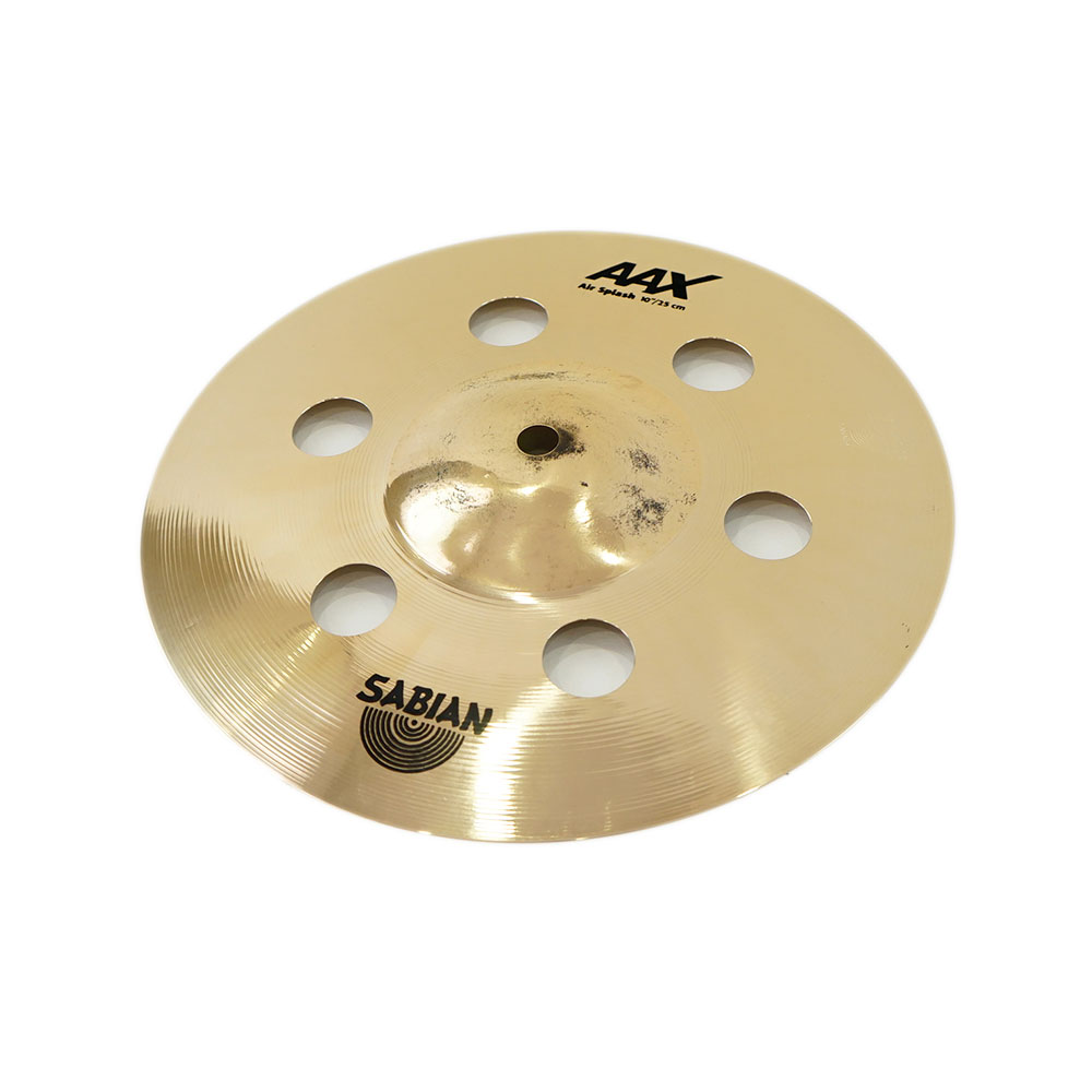 セイビアン シンバル スプラッシュ 10インチ SABIAN AAX-10ASP-B AAX AIR SPRASH Bri 10" スプラッシュシンバル 穴あきシンバル