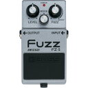 BOSS(ボス) FZ-5 ファズ エフェクターです。1960年代〜70年代にもてはやされた3タイプ（FACE/MST FUZZ/OCTAVE FUZZ）のビンテージ・ファズを、COSM技術で忠実に再現。FUZZつまみのゴースト領域により、オリジナルを超えた歪みによる音づくりが可能です。