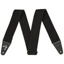 フェンダー Fender SuperSoft Strap Black ギターストラップ