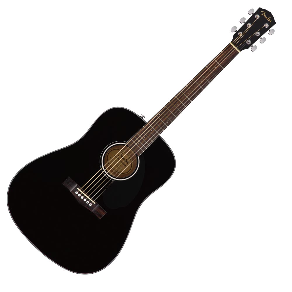 フェンダー Fender CD-60S Dreadnought Walnut Fingerboard Black アコースティックギター