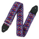 Souldier Ace Replica straps VGS484 Stained Glass Purple ギターストラップシカゴ製のAce Replica strapsは、70年代のAce strapのレプリカストラップです。Ace strapと言えば、70年代に数多くの伝説のプレイヤーが使用し、今でも愛用者が多い逸品です。これらレプリカモデルは、当時と同じヴィンテージの生地を表地に、裏地にも当時を模してビニールレザーを使用しています。勿論タブの形や色も当時の物を完全に再現しています。70年代当時と同じ風合いをこの機会に是非ご堪能下さい。VGS484 Stained Glass Purple