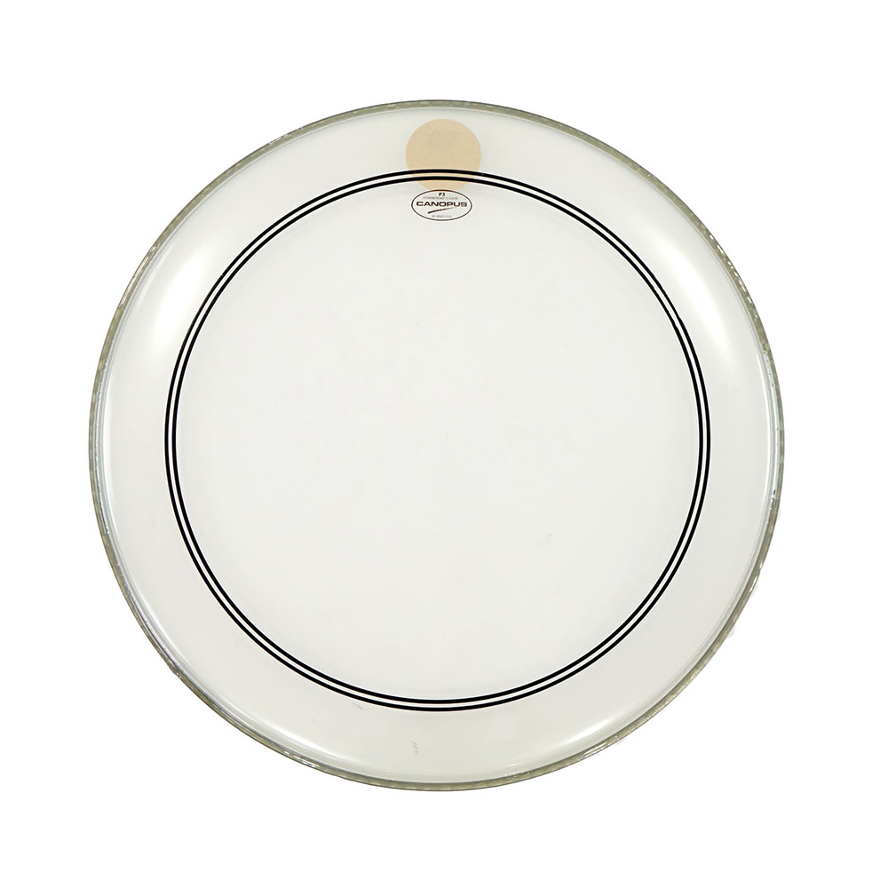 CANOPUS CP322B CL POWER STROKE3 CLEAR BD 22インチ用 ドラムヘッド
