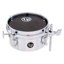 LP LP846-SN Micro Snare 6" マイクロスネア3-1/4" x6"の小さなスネアですが音量は普通のスネアに劣りません。手に持って演奏するも良し、ドラムセットに取付けることもできます。レバーでワイヤのオン/オフが一瞬にでき、サウンドに変化を付けられます。LP846-SN：LP Micro Snare 6"