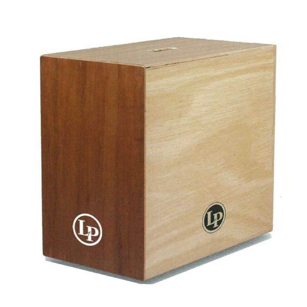 LP LP8800LB Peruvian Ultra-Bass Cajon ベースカホンペルー製のカリビアンスタイルのカホン。Pine 積層版のボディにイグエリージャ（トウゴマ）仕上げのサウンドボード。ディープでリッチなベースが特徴。バッグ付。LP8800LB：18″H x 20″W x 12″D