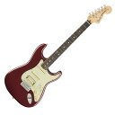 Fender American Performer Stratocaster HSS RW AUB エレキギターカリフォルニア州のコロナ工場で製造されるAmerican Performer Stratocaster HSSは、USA製フェンダーならではのオーセンティックなトーンとフィーリングを提供し、DoubleTapハムバッカーを搭載するなど、パフォーマンスにインスピレーションを与えるモダンスペックを随所にフィーチャーしています。本モデルは、American Performerシリーズのために特別に開発された、リッチで表情豊かなトーンを奏でるYosemiteシングルコイルピックアップと、DoubleTapハムバッカーを搭載しています。特許出願中のピックアップデザインは、シングルコイルモード時のボリュームロスを防ぎ、両ピックアップのコンビネーションでダイナミックなサウンドを奏でます。Yosemiteピックアップは高出力を実現する面取りのないポールピースのスタッガード仕様となっており、ピックアップをシェラック溶液でポッティングすることでフィードバックを効果的に抑制します。またAmerican Performer Stratocaster HSSはトーンを絞った際に低域も同時に適量アッテネートすることで音の濁りを防ぐGreasebucketトーンサーキットと、DoubleTapハムバッカーを有効にするプッシュ／プルコントロールを搭載。9.5インチラジアス指板のModern Cシェイプネックには22本のジャンボフレットを装備し、スムーズかつ正確なベンディングが行えます。【Specifications】ボディフィニッシュ：Glossボディシェイプ：Stratocasterネック：Mapleネックフィニッシュ：Satin Urethaneネックシェイプ：Modern "C"スケール：25.5" (648 mm)フィンガーボード：Rosewoodフィンガーボードラジアス：9.5" (241 mm)フレットナンバー：22Frets Size：Jumboナット：Synthetic Boneナット幅：1.685" (42.8 mm)ポジションインレイ：White Dotsトラスロッド：Standardトラスロッドレンチ：1/8" Hex (Allen)ブリッジピックアップ：DoubleTap Humbuckingミドルピックアップ：Yosemite Single-Coil Stratocasterネックピックアップ：Yosemite Single-Coil Stratocasterコントロール：Master Volume, Tone 1. (Neck & Middle Pickup), Tone 2. Greasebucket Tone Circuit (Bridge Pickup)ピックアップスイッチ：5-Position Blade: Postion 1. Bridge Humbucking Pickup; Position 2. Middle Pickup and Bridge Humbucking Pickup; Position 3. Middle Pickup; Position 4. Neck and Middle Pickup; Position 5. Neck Pickupピックアップコンフィギュレーション：HSSブリッジ：6-Saddle Vintage-Style Synchronized Tremoloハードウェアフィニッシュ：Nickel/Chromeカラー：Aubergine