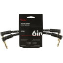 フェンダー Fender Deluxe Series Instrument Cables 2 Pack LL 6 Black Tweed パッチケーブル