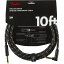   ե Fender Deluxe Series Instrument Cables SL 10' Black Tweed ֥