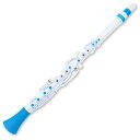 【2/15エントリーで最大P20倍】 NUVO N120CLBL Clarineo 2.0 White/Blue New クラリネオ 白/青 プラスチッククラリネット