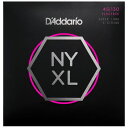 D'Addario NYXL45130SL Super Long Scale 5-String 5弦エレキベース弦NYXLシリーズD'Addario独自の高炭素カーボン「NY STEEL」を芯弦に採用し、既存のベース弦よりさらに広いダイナミックレンジとサステインを持った弦に仕上がっています。全てのプレースタイルに応えられるよう精密にデザインされており、ディープで力強く"パンチ"の効いた低音と、倍音のレスポンスが際立っているのが特徴です。NYXL45130SLSet Super Long Scale, Regular Light 5-String, 45-1301st:.0452nd:.0653rd:.0804th:.1005th:.130