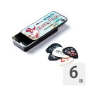 JIM DUNLOP RWT01L REV WILLY LIGHT ピック＆ケースRev. Willy’s Mexican Lotteryデザインのピック＆ケースセットです。厚さ：Lightピック6枚＆ケース