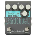 ELECTRO-HARMONIX Bass Mono Synth ベースモノシンセ エフェクターelectro-harmonix Bass Synth は入力されたベースサウンドをヴィンテージシンセのエミュレーション・サウンドや音声を積み重ねた深いパルスサウンドなど、11タイプの素晴らしいシンセサウンドに変換させます。直感的なレイアウトは素早く素晴らしいサウンドを作り出すことを可能にします。DRYコントロールはSYNTH OUTPUTから出力されるベースシグナルの原音のボリュームをコントロールします。SYNTHコントロールは、SYNTH OUTPUTから出力されるシンセサイザーサウンドのボリュームをコントロールします。両コントロールを同時に使用することでミックス・コントロールと同じような効果になります。SENSコントロールは演奏の強弱をトリガーにシンセサイザーサウンドが立ち上がるまでの反応を調整し、使用するベースやプレイスタイルの反応によって微調整できます。CTRLノブで11のシンセタイプそれぞれのキーとなるパラメーターの調整を行います。効果はプリセットによって異なり、サウンドをカスタマイズするための微調整が可能です。また、EXPインプットは全く異なるパラメーターをエクスプレッション・ペダルによりリアルタイムでコントロールが可能です。PRESETフットスイッチでカスタマイズした11タイプのシンセサウンド・プリセットの保存と呼び出しが行えます。ファクトリー・プリセットは常時復元が可能です。Bass Mono Synthは豊かで暖かみのあるサウンドからシャープで突き刺さるようなパーカッシブ・サウンドまで、クールなベースシンセ・コレクションをあなたの指先に提供します。搭載モード・LASER・X-FADE・ACID・COSMIC・SUB・GROWL・WUB・UNISON・TWIN・SPECTRE・OBLIVIONSpecs-11タイプのモノラル・シンセサウンド-望んだサウンドに素早く調整できる直感的なコントロール-エクスプレッション・ペダルを使用して足元でリアルタイムでコントロール-11タイプのシンセサウンドをカスタマイズ、セーブ、リコールが可能なプリセット機能-EHX JP9.6DC-200アダプター付属