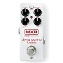 MXR M282 DYNA COMP BASS ベース用コンプレッサー エフェクター音楽史に大きく貢献したダイナコンプをベース用にチューンし、Phase95と同サイズのミニ筐体に。クリーンコントロールで音程感を損なわない音作りが可能。アタックスイッチで早いモダンなアタックとゆっくりなビンテージなアタックタイムを切り替え可能。伝統的なCA3080を使用。※電源アダプターは付属致しません。