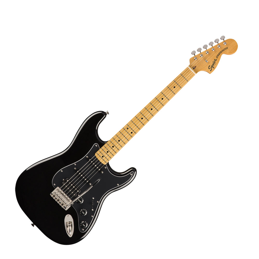 Squier Classic Vibe '70s Stratocaster HSS BLK MN エレキギター