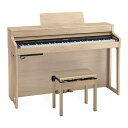 ローランド 【組立設置無料サービス中】 ROLAND HP702-LAS 電子ピアノ 高低自在椅子付き ライトオーク(2)