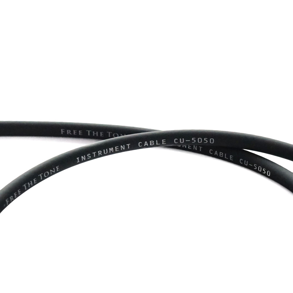 ギター シールド Free The Tone フリーザトーン CU-5050 CABLE 切り売りケーブル (1m単位) ギターケーブル