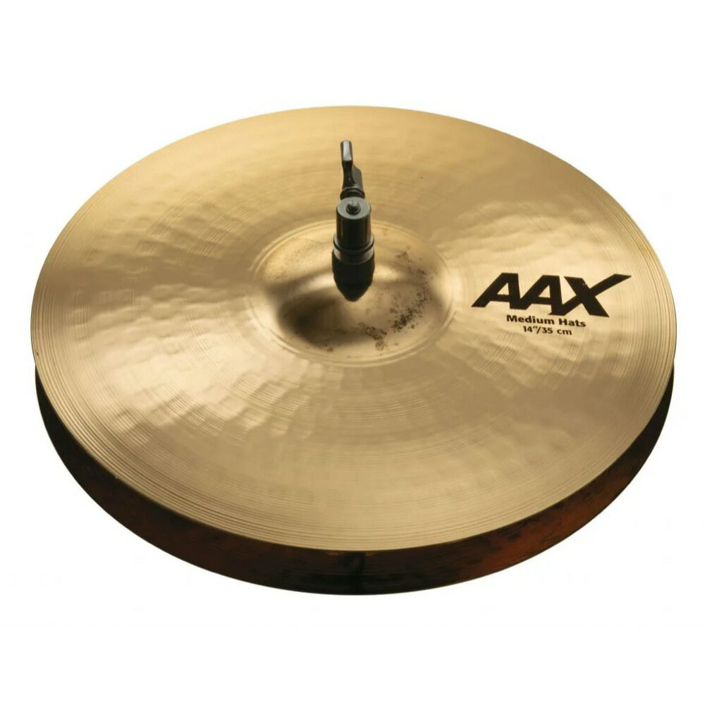 セイビアン シンバル ハイハット トップ 14インチ SABIAN AAX-14THH-B MEDIUM HATS TOP 14” ハイハットシンバル トップのみ