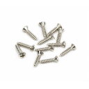 フェンダー Fender Pickguard/Vintage Bridge Cover Screws Sheet Metal 4 X 1/2 Oval Head 12 スクリュー