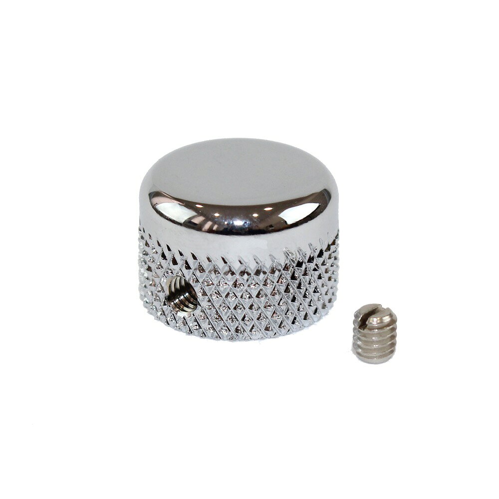 Fender American Vintage '62 Jazz Bass Upper Control Knob Chrome ベース用 コントロールノブ※ギターパーツの取り扱いには、相応の技術と知識が必要になります。自己責任にて取り扱い可能な方のみ、ご検討下さい。取り付け時に起った、楽器及びパーツの破損・損傷等につきましては当店は保証出来ません。あらかじめご了承下さい。American Vintage '62 Jazz Bassのコントロールノブ