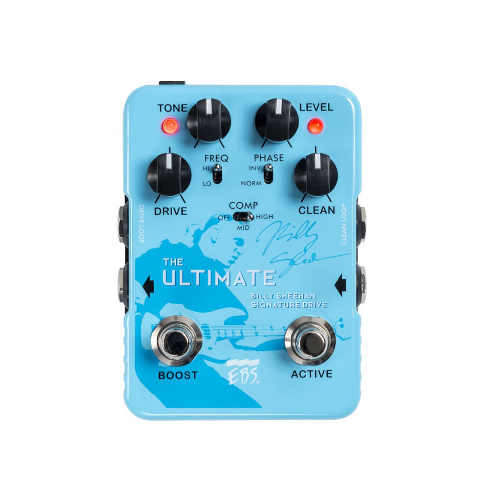 EBS BSU Billy Sheehan Ultimate Signature Drive ベース用エフェクター