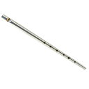 CLARKE ONC TIN WHISTLE Original Silver C ティンホイッスル C調Original Tinwhistle はその名の通り伝統的形状で、吹き口は木が組み込んであり逆円錐形の形をしています。Tinwhistle を既にお持ちの方や経験されている方にも演奏して欲しい本格的なTinwhistle になっております。音は、ケルト音楽のように柔らかく優しい音色で様々な表現も出来ます。そして、安定したピッチを実現し、演奏と共に歴史を感じられるTinwhistle です。■サイズC調全長：320mm管体最大径：15mm管体最小径：10mm