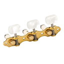 SCHALLER GTC Hauser GO/40 White Bearing/60 Perloid White Square クラシックギター用ペグ※パーツの取り扱いには、相応の技術と知識が必要になります。自己責任にて取り扱い可能な方のみ、ご検討下さい。取り付け時に起った、楽器及びパーツの破損・損傷等につきましては当店は保証出来ません。あらかじめご了承下さい。本体カラー：Gold★最高級品・プロ仕様★■GTC(Grand Tune Classic)シリーズ■クラシックギター用 Hauser Shape の超・高品位モデル。「ボール・ベアリング・シャフト」を採用することにより、「ギターヘッド糸倉」の木部との摩擦や干渉を受けません。これにより、キシミ音、回転ムラ、チューニングの狂いが無くなり、安定したチューンイングが可能。・象牙調 Ball Bearing Roller シャフト。・Perloid White ツマミ。【Grand Tune Classic】・最先端の Velvet-Tec※1 技術により、精度と、ベルベットのようなスムーズ感と、優雅さとの、究極の組み合わせを実現しました。・その革新的な構想のため、他にひけを取らない長寿命を達成。・摩耗の無い構造により、あなたの大事なギターを、最後まで輝かせます。これまで以上に – そしていつまでも!【Velvet-Tec ※1技術のGrandTuneが、チューニングの安定性、音質、パフォーマンス、どんなに優れたチューニングマシンであるか、試奏し、確認してください。※1:ドイツのフラウンホーファー研究所(音楽ファイルのMP3を開発、発明、特許取得)とミュンヘン工科大学によりサポートされた科学的な解析技術】・Grand Tune Classicは正確さと、ベルベット・スムーズ・チューニングを保証します。・クラシックギター奏者のための専用ギヤトルクに構成してあります。・永久的にロックされ、密封され、カバーされたスクリュージョイントにより、無劣化でメンテナンスフリーの性能。・取り付けが簡単な標準寸法。・ベアリングボールの固着を防止し、パフォーマンスを向上させるため、最先端のボールベアリングを装備したストリングローラーシャフト。・GrandTuneClassicのストリングローラーには、ブラス・ラインのストリングホールが特徴です。[Gear ratio 1:18, Ball bearing 10mm, Shaft 9.6mm, Pitch 35mm, 162g]