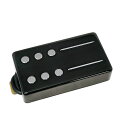 Railhammer Pickups Chisel Neck Black ピックアップ※ギターパーツの取り扱いには、相応の技術と知識が必要になります。自己責任にて取り扱い可能な方のみ、ご検討下さい。取り付け時に起った、楽器及びパーツの破損・損傷等につきましては当店は保証出来ません。あらかじめご了承下さい。※取り付け作業後の商品につきましては、いかなる理由でも返品は受付出来ません。"ギターリフをもっとラウドに、もっとクリアに！"アグレッシブで分厚いサウンド、しかし同時に極上のクリアさを。Railhammer Chiselピックアップは、ヘヴィロックやメタルの全く新しいスタンダードです。多くのハムバッカーとは異なり、ヴォリュームを絞って巻き弦のゲインを下げ、タイトでクリアなトーンを作った時にも、プレーン弦の音が細く、薄い音にはなりません。さらに、Railhammer Chiselピックアップはリッチな倍音成分、タッチセンシティブ、そして切れ味の良いナイフのようなアッパーミッドレンジのアタックが特徴です。ギターリフをもっとラウドに、そしてクリアに鳴らしたいなら、最高のピックアップとなるでしょう。特に、Railhammer Pickupのネックハムバッカーは、強くコードを弾いても音が混ざり合ってドロドロした音にならないよう設計されています。●NECKピックアップModel: CHI-NK Ohms: 7.5Wire Gauge: 42Magnet: CeramicUse with: Chisel Bridge, Hyper Vintage Bridge, Anvil Bridge革命的なピックアップ！Railhammerピックアップは、世界に先駆けたハイエンドアンプメーカー、Naylor Engineeringを立ち上げ、その後Reverend Guitarsを設立した伝説の技術者、ジョー・ネイラーの設計するピックアップです。Railhammerピックアップは特許出願中です。プレーン弦にはポールピースを、ワウンド弦の下にはレール（バータイプ）を組み合わせたユニークなピックアップは、通常のピックアップとくらべてタイトなローとファットなハイを持ち、一切の妥協無く完全なトーンバランスとなります。音色の明瞭さが上がり、しかしトーンが無機質になることはありません。つまり、Railhammerピックアップはリッチで有機的なトーンをパッシブピックアップで実現したのです。Railhammerピックアップの特徴はそれだけではありません。タッチセンシティビティ、サステイン、そして倍音成分がより強調され、スタンダードなピックアップとは比較にならないサウンドが得られます。ただ、Railhammerピックアップなら、非常に音楽的で高い表現力を持った音色が手に入ります。音色に高い精細さ、明瞭さを求め、トーンを新たな次元へと引き上げたいなら、Railhammerピックアップをギターに取り付けるだけです！●Railhammerピックアップのデザイン・ワウンド弦をタイトでクリアに表現するレール弦間が狭くなる、太いワウンド弦の部分にレール（バータイプのポールピース）を採用することで、ノートが不明瞭にならず、濁りを抑えることができます。アグレッシブな速いリフでも、複雑な和音でも、勢いのあるミュートでもタイトでクリアな低音域を実現。クリーンサウンドでも歪みをかけても、レギュラーチューニングでもダウンチューニングでも圧倒的にクリアな音色です。・プレーン弦をファットに、歌うような高域を作るポールピース弦間の広い、プレーン弦の下には直径6mmのオーバーサイズポールピースが設置されます。音を太く、そして長いサステインを実現し、スローベンド、ダブルストップ、ファストシュレッドなど、どんなプレイでもノイズが出たり音が細くなることが無く、ソウルフルで流れるようなトーンが生まれます。・効率的で優れた磁気構造Railhammerピックアップのレールとポールは、従来のトラディショナルなポールピースよりも大きく作られており、マグネット接触部の表面積も非常に広い構造です。これにより、強力かつ広い磁界が広がり、プレイングの細かな表現まで全てを拾い上げる、タッチセンシティブでレスポンシブな音色となります。そして、磁界が広く、強力になることでデッドスポットがなくなり、ポールピース側の弦をベンドして弦がポールピース上から外れても、その音色をしっかりと拾います。・テーパードレールRailhammerピックアップのレールは、4弦を最高点として6弦側にだんだん低くなるテーパードレールを採用しています。こうすることで、特に音量が低くなりやすい4弦の音量が上がり、全ての弦の音量バランスを合わせることができます。・6スクリューのベースプレートトラディショナルなピックアップのベースプレートは、ボビンを4つのスクリューで固定しています。Railhammerピックアップでは、6つのスクリューとすることでピックアップ内部での余計な振動を軽減し、それにともなって発生するコントロールできないフィードバックやノイズを抑制しています。・可動部の無い構造ノンアジャスタブルポールピース、極真空状態でのポッティングが施されたコイル、そして6スクリューのベースプレート。Railhammerピックアップは、本体の可動部をなくしたソリッドピックアップです。これはハウリングやノイズの原因となるピックアップの振動を排除するための設計です。さらに、各パーツが振動しないので、弦振動をより高く感知でき、明瞭で高いレスポンスを実現しています。・ユニバーサルスペーシングオーバーサイズポールピースとロングレールの採用により、様々なギターの弦間をカバーできます。つまり、Railhammerピックアップはどんなギターのどのポジションにも設置することができます。