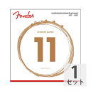 フェンダー Fender Phosphor Bronze Acoustic Guitar Strings Ball End 60CL .011-.052 Gauges アコースティックギター弦