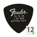 Fender 346 Dura-Tone 1.21mm BLK ギターピック 12枚入り その1