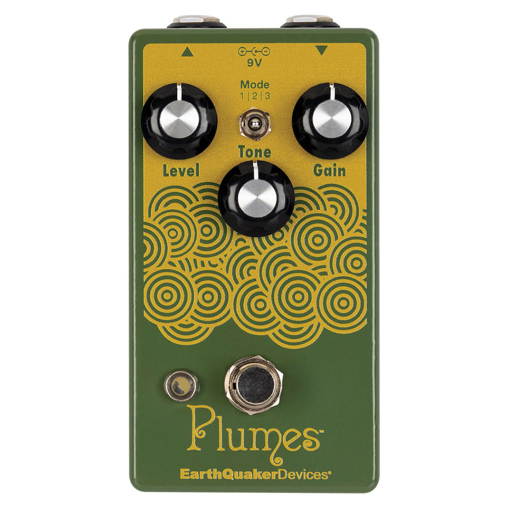 EarthQuaker Devices アースクエイカーデバイセス EQD Plumes ギターエフェクター オーバードライブ