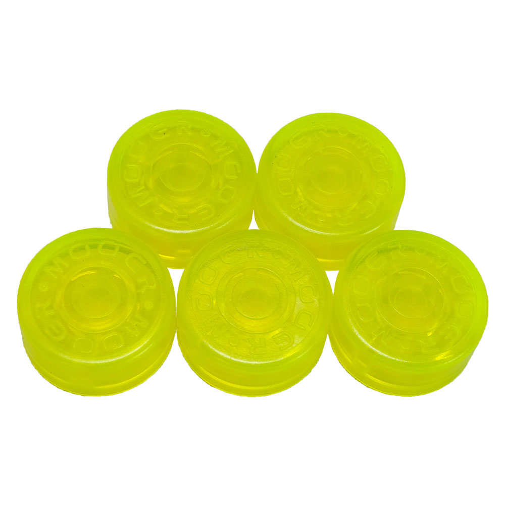 Mooer Footswitch Hat Yellow Green FT-YG 5pcs フットスイッチハット 5個入り