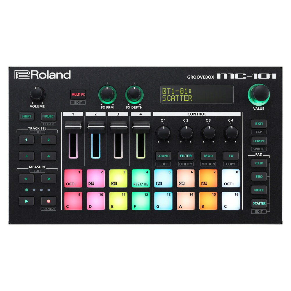 ローランド ROLAND MC-101 GROOVEBOX グルーヴボックス