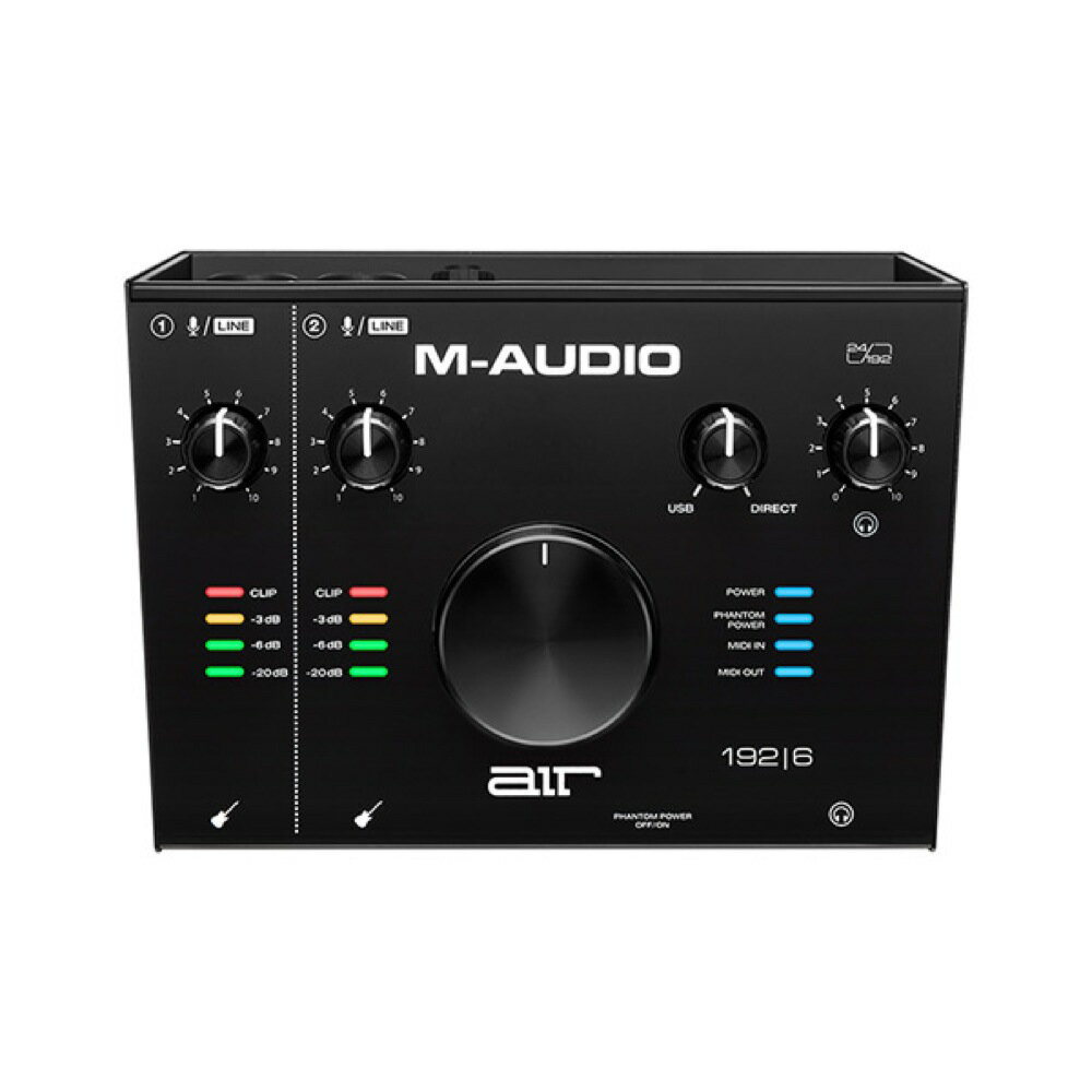 M-AUDIO AIR 192｜6 2in/2out USBオーディオインターフェイス