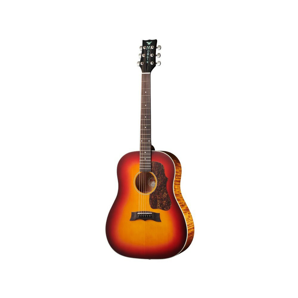 MORRIS G-021 RBS アコースティックギターより手軽にアコースティック・ギターを楽しんでいただくためにコストパフォーマンスを追求しながらも、モーリス本来の品質の高さに妥協しないことにより、初心者からプロミュージシャンまで幅広くご愛用いただいているモーリス・パフォーマーズ・エディション。往年のフォーク世代にも人気の高い、モーリス伝統のMGスタイルのボディーデザインに美しい木目のフレーム・マホガニーを採用したモデル。ストロークプレイ時のダイナミックなサウンドが特徴。【スペック】トップ:ソリッド・スプルースサイド・バック:フレーム・マホガニーネック:ナトー指板:エンジニアリングウッドナット幅:43mmスケール:648mmカラー:レッドブラウンサンバースト (RBS)付属ケース:BMG-2
