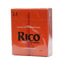 D 039 Addario Woodwinds/RICO RIA1025 リコ ソプラノサックスリード 10枚入り 2.5