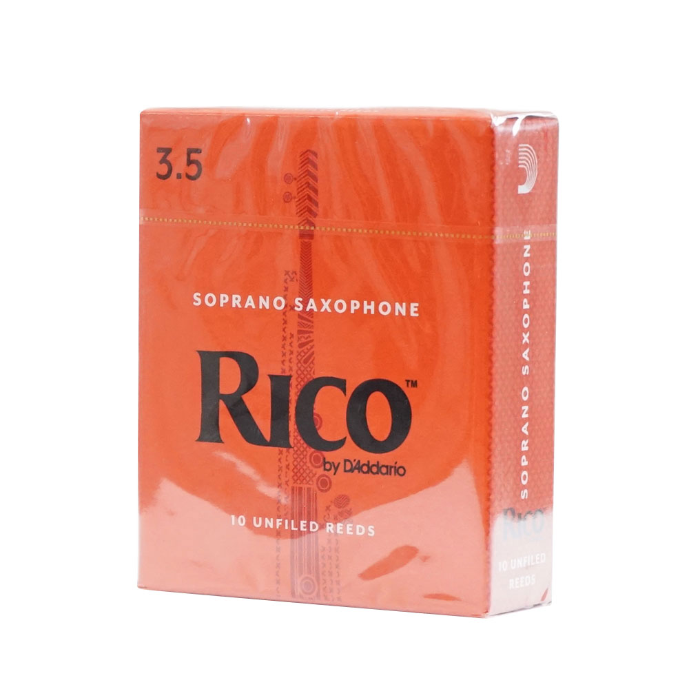 D'Addario Woodwinds/RICO RIA1035 リコ ソプラノサックスリード 10枚入り [3.5]