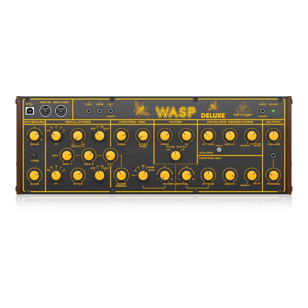 ベリンガー BEHRINGER WASP DELUXE ハイブリッドシンセサイザー