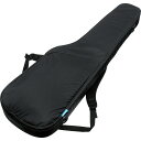 IBANEZ IBB724-BK POWERPAD ULTRA Gig Bag エレキベース用ギグバッグPOWERPAD ULTRAは、楽器ケースに求められる軽さ、丈夫さ、スマートさに加え、防水機能も備えたシリーズです。〇シンプルかつ利便性に優れたデザイン〇楽器全体を包み込む、4重構造のPOWERPAD〇生地とジッパーに施された防水機能〇B4サイズの楽譜も楽々収納可能な大判ポケット〇長時間の持ち運びにも耐えうる軽さ〇ボディエンドを保護する取り外し可能なリムーバブルパッド。新しいベース・バッグのスタンダードとして、すべてのベーシストに提案したい、バッグの完成です。【Spec】■ ボディ表面:撥水加工、生地裏:防水コーティング加工■ ファスナー部:止水ジッパー■ サイド・クッション:25mm厚■ トップ＆バック:マルチレイヤー・クッション (30mm厚)■ ボトム(外部):ラバー・パッド■ ボディエンド(内部):リムーバブルパッド(30mm厚)【サイズ】内寸（mm）全長：1,210ボディ上部 幅：310ボディ下部 幅：340ボディ厚（深さ）：65（最大値）ボディ部 長さ：580ネック部 幅：160外寸（mm）全長：1,260幅：390厚さ：115重量(kg)：2.7楽器の収納可否については上記サイズをご参考下さい。尚、縫製製品ですので若干の差異が発生します。予めご了承ください。Color：Black